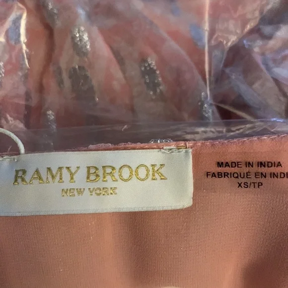 Ramy Brook Metallic Printed Ora Maxi Dress - Picture 8 of 9